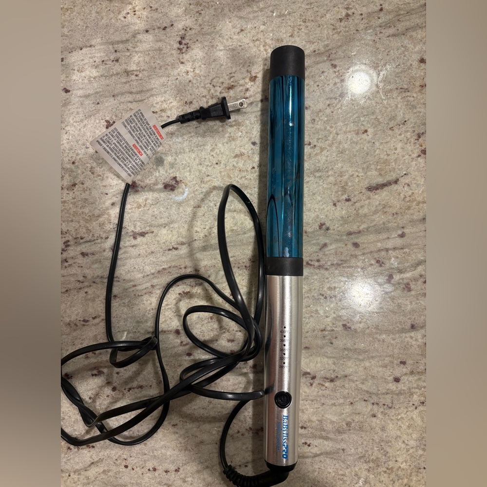 Adjustable Barrel Curling Wand - Blue